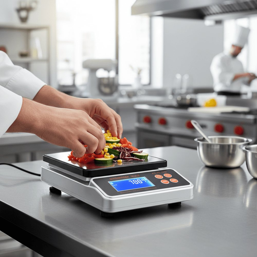 KRD Portable Digital Kitchen Weighing Scale LCD Display 10kg/1g BC-F3