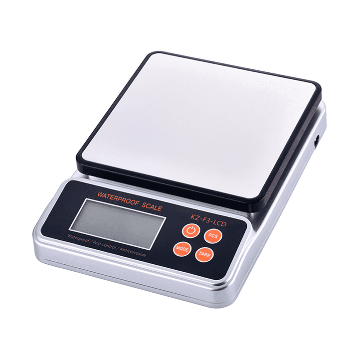 KRD Portable Digital Kitchen Weighing Scale LCD Display 10kg/1g BC-F3