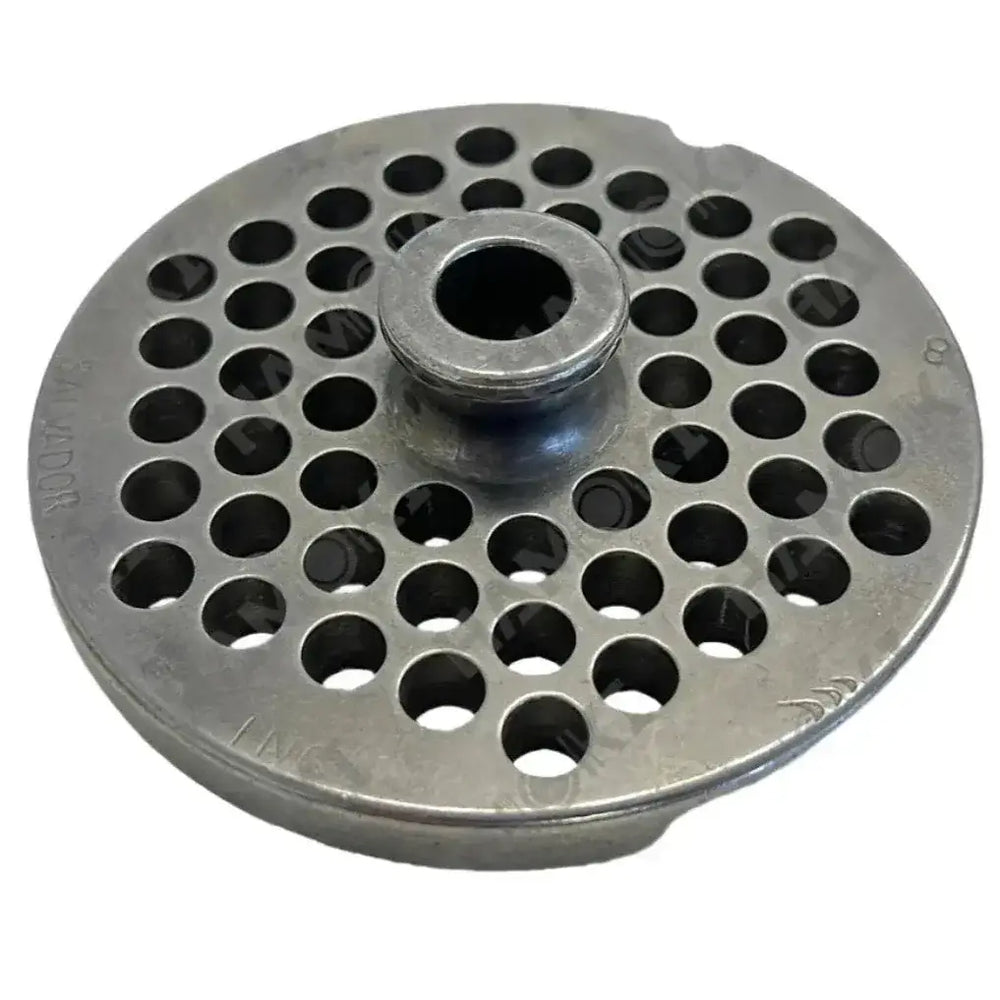 KRD Meat Mincer Cutting Plate Size 32 - 8mm Hole Stainless Hardened Steel for commercial catering equipment