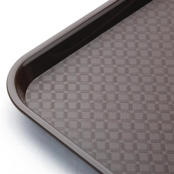 KRD Kristallon Polypropylene Fast Food Tray Small 345mm (coloured) with textured surface for slip resistance
