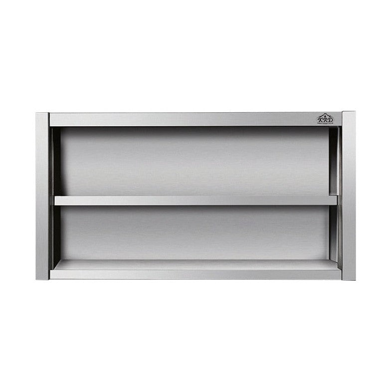 KRD Commercial Stainless Steel Wall Cabinet Without Door 1000*400*650mm THWOR104