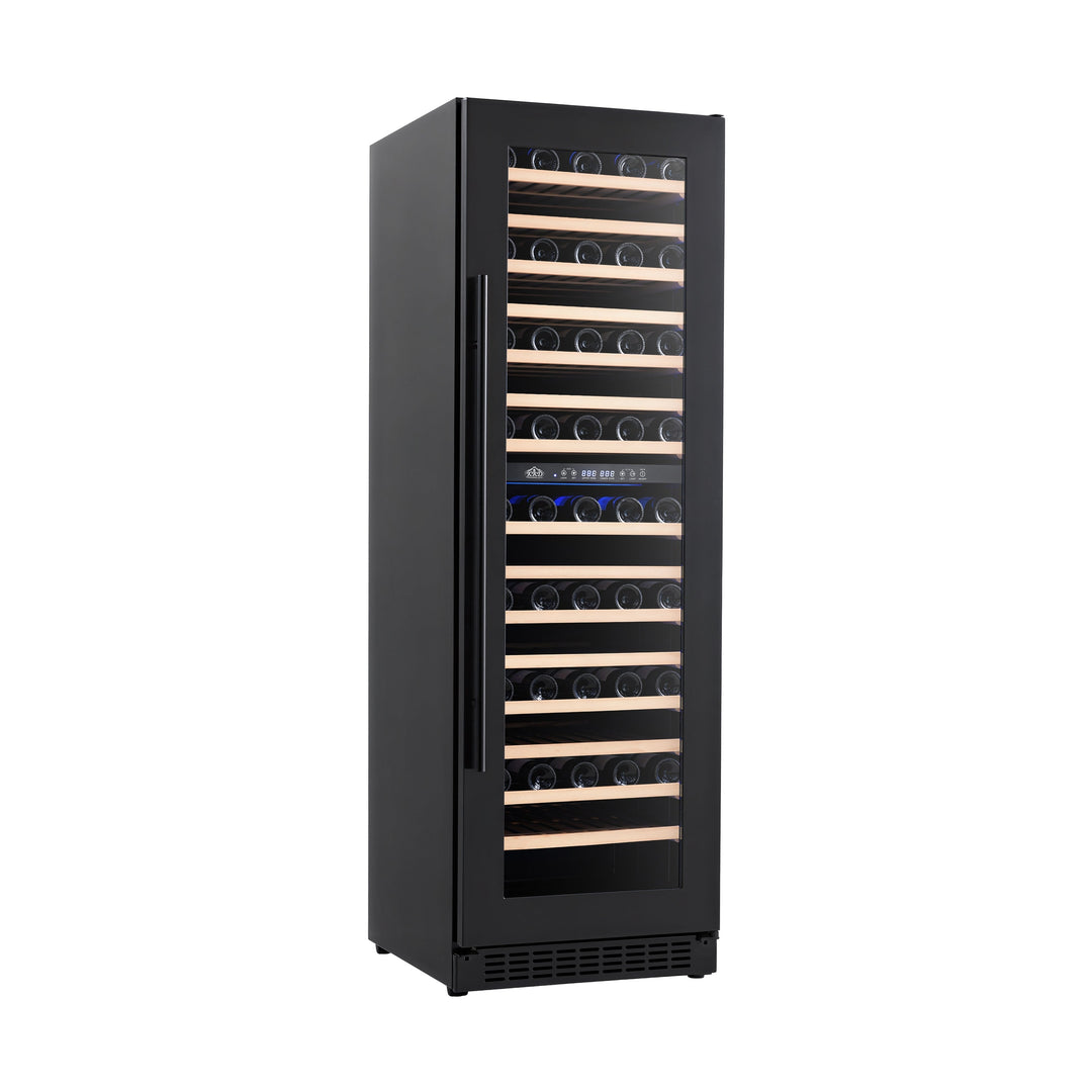 KRD Commercial Wine cooler 160W Dual temperature zone KWC415