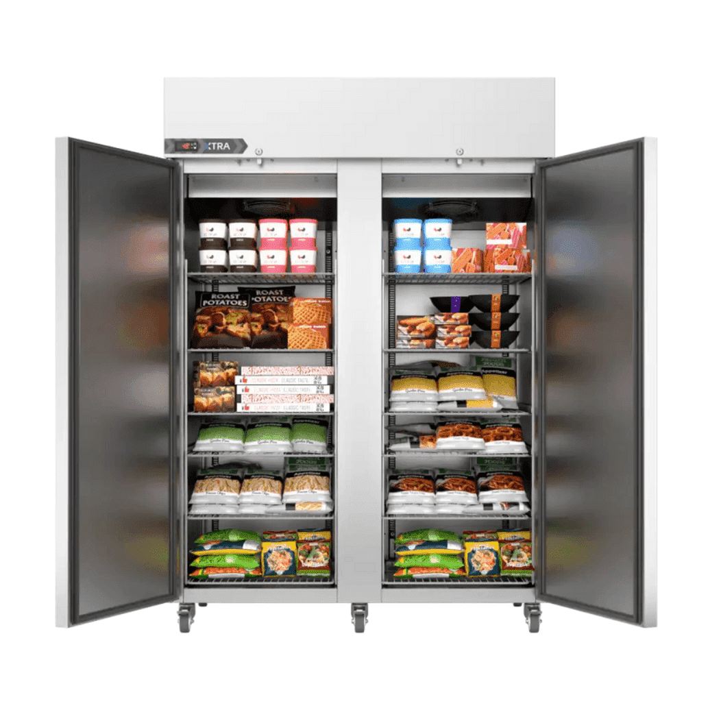 Foster Xtra 2 Door 1300Ltr Cabinet Freezer XR1300L 33/187