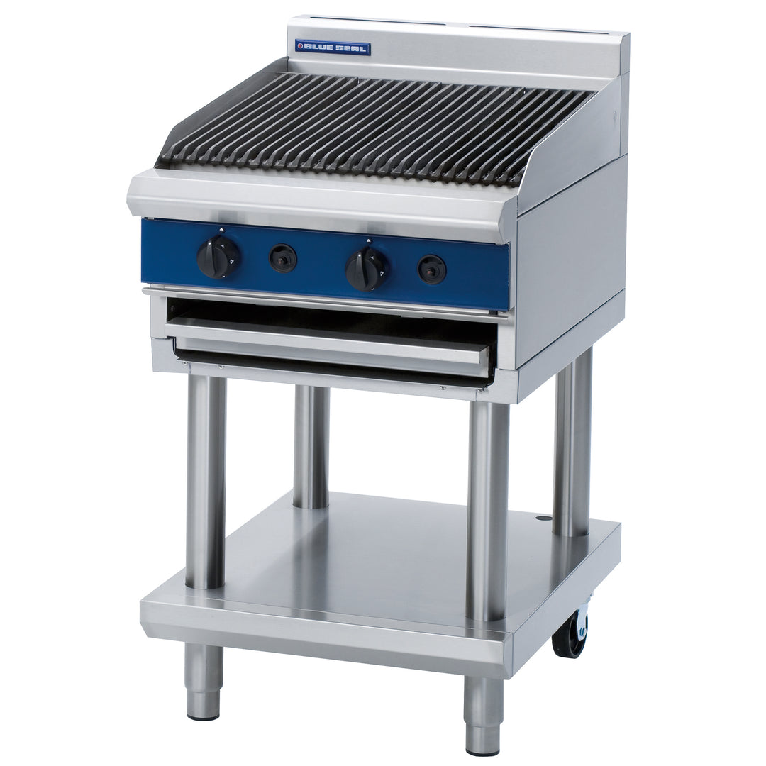 Commercial Blue Seal G594-LS Chargrill Free standing Gas