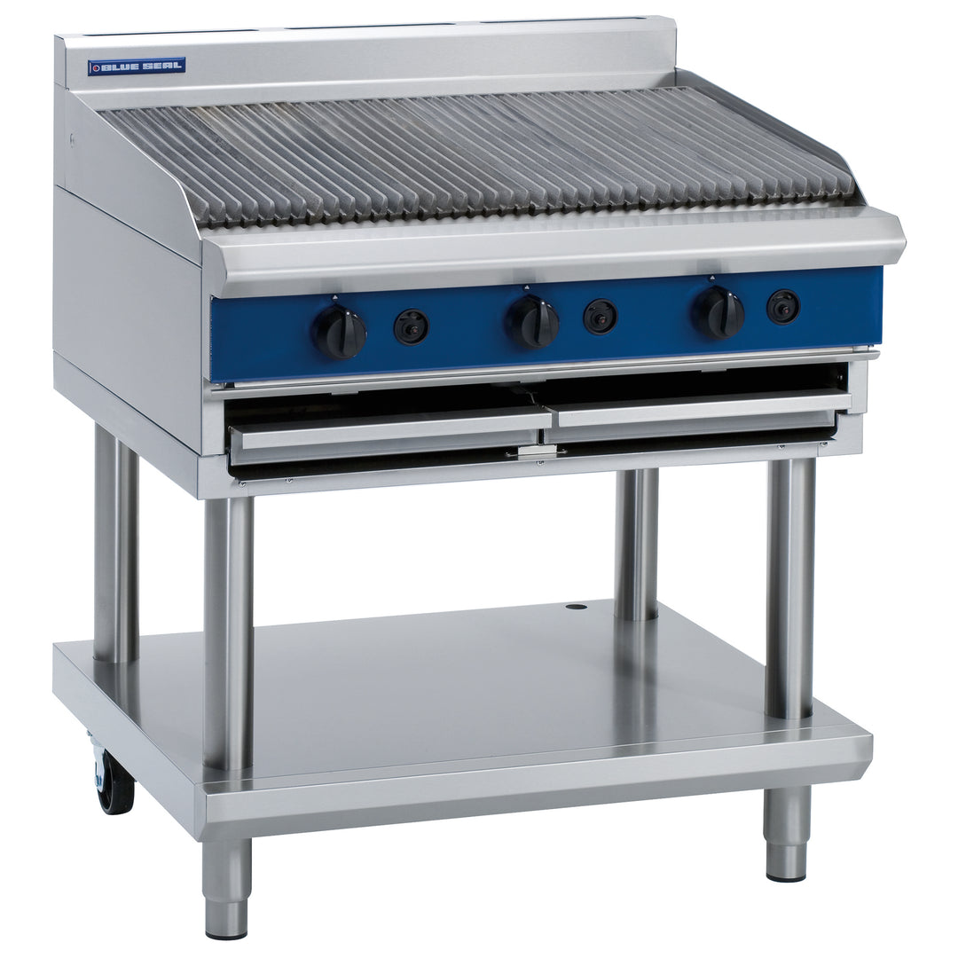 Commercial Blue Seal G596-LS Gas Chargrill