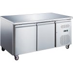 KRD fridge Commercial Counter Ventilated 2 Doors Depth 700mm