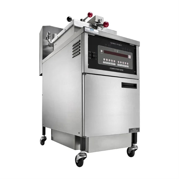 Henny Penny HP8000E 4 Head Electric Pressure Fryer with 8000 Computron PFE600