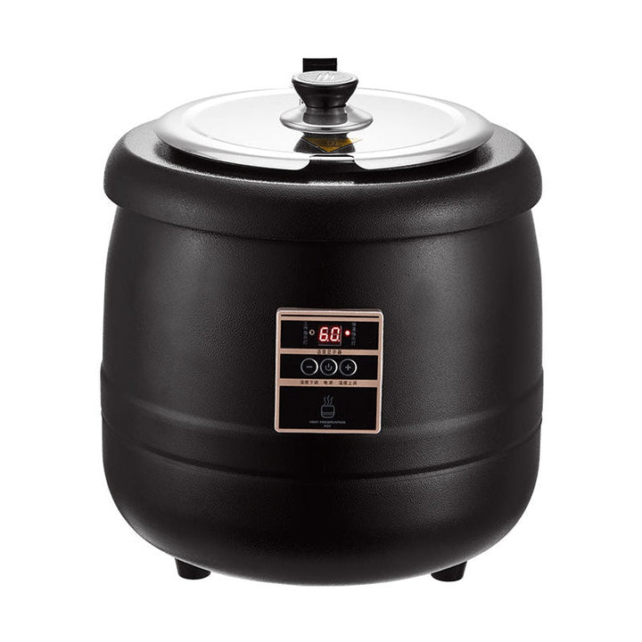 KRD Commercial Soup kettle Black 10 litres Digital KSK10I