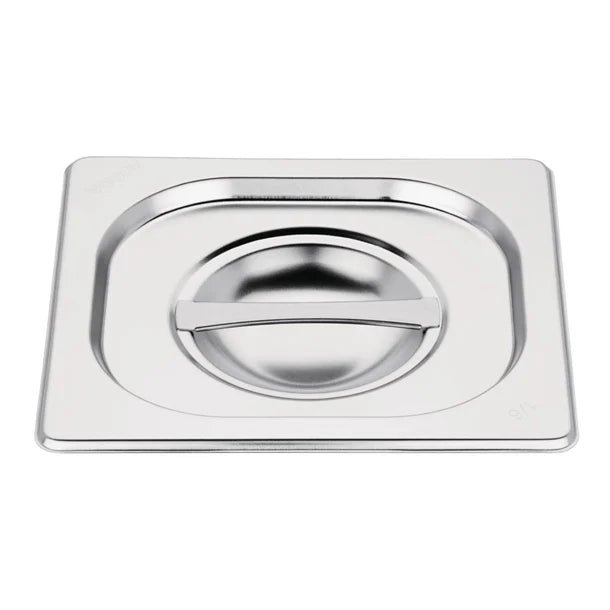 Stainless Steel Gastronorm Container Lid GN 1/6