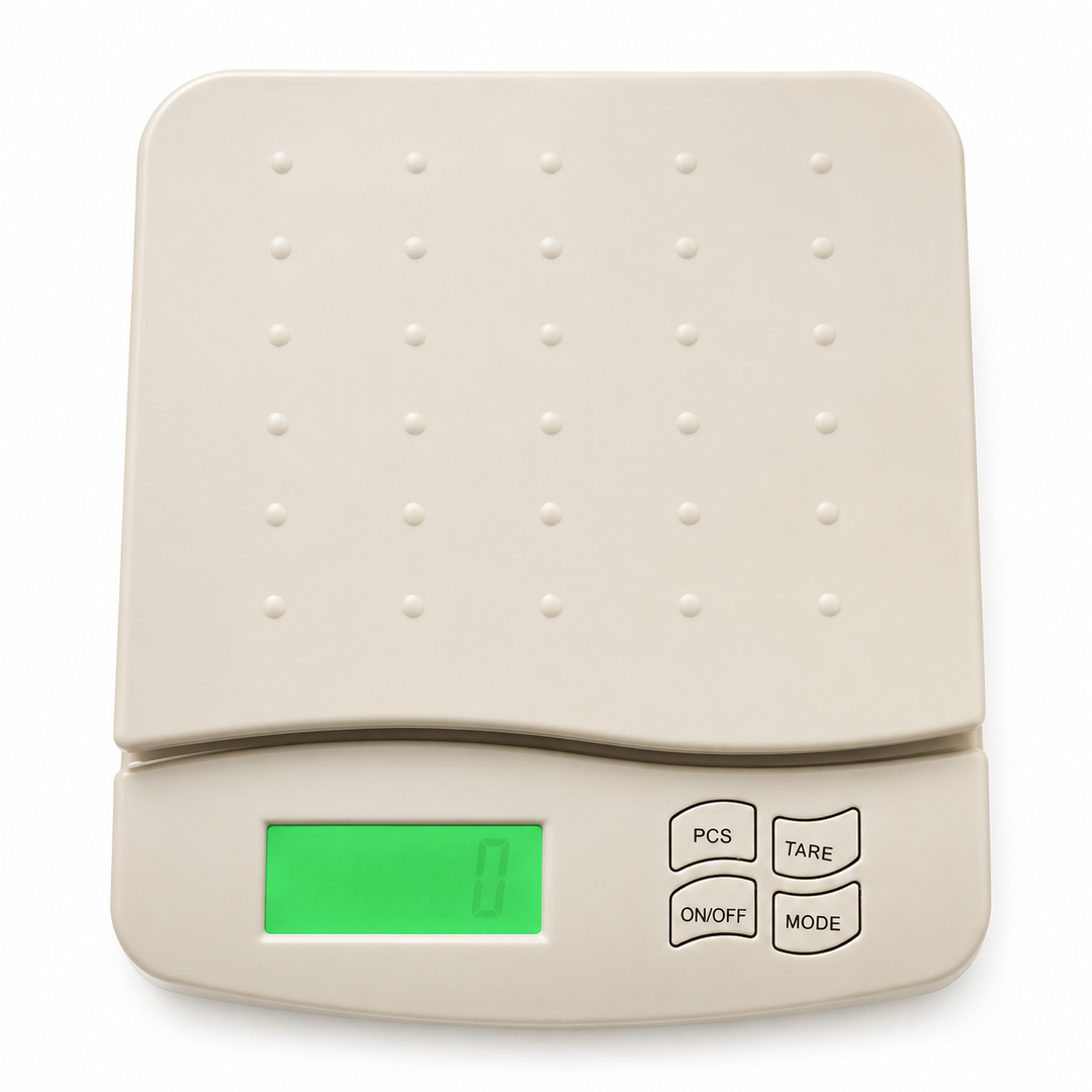 KRD SF-550 25kg digital kitchen scale with wide platform
