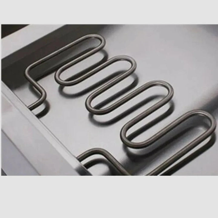 Bain Marie Heating Element CG6V heating coil made of stainless steel, designed for commercial catering and restaurant equipment.