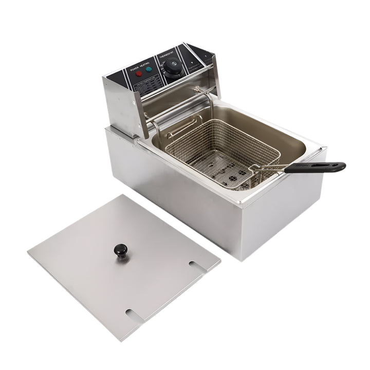 KRD Commercial Fryer Single Electric 6 litre 2.5KW Countertop