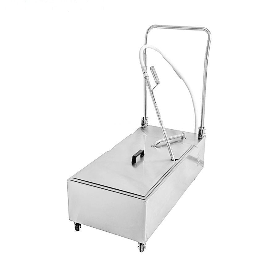 KRD Commercial Mobile Oil Filter Cart 48 Litres 420x885x920mm LYC03