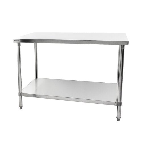 Stainless Steel Work Table Bottom Shelf 1800(W)x900(H)x600(D)mm