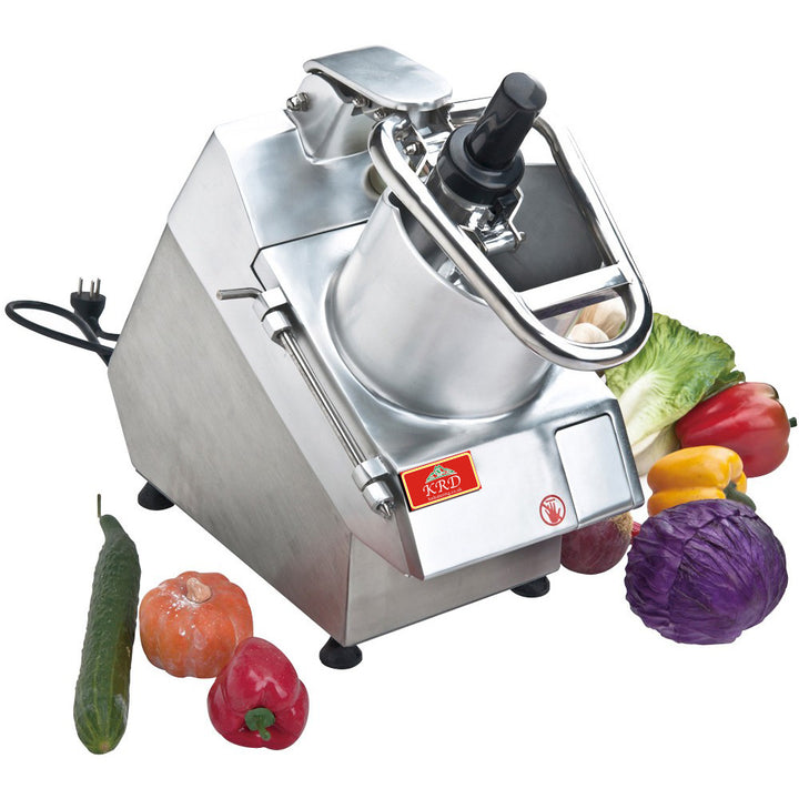 KRD Multi-Purpose Commercial Vegetable Prep machine Including 5 discs Cutter 750W