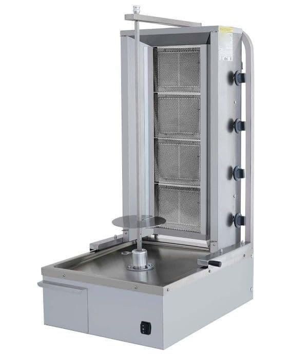 Commercial Hosty Gas 4 Burner Doner Kebab Grill Machine