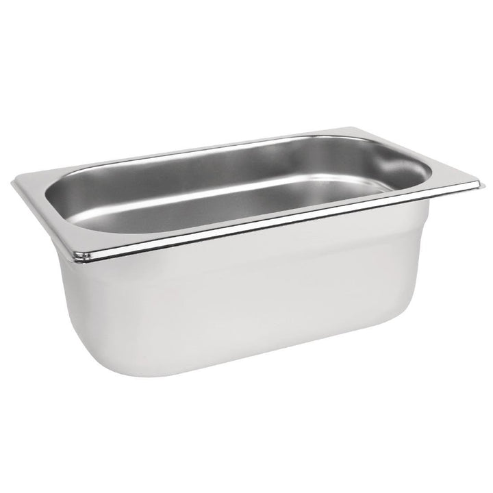 Stainless Steel Gastronorm Pan GN 1/4 Depth 100mm