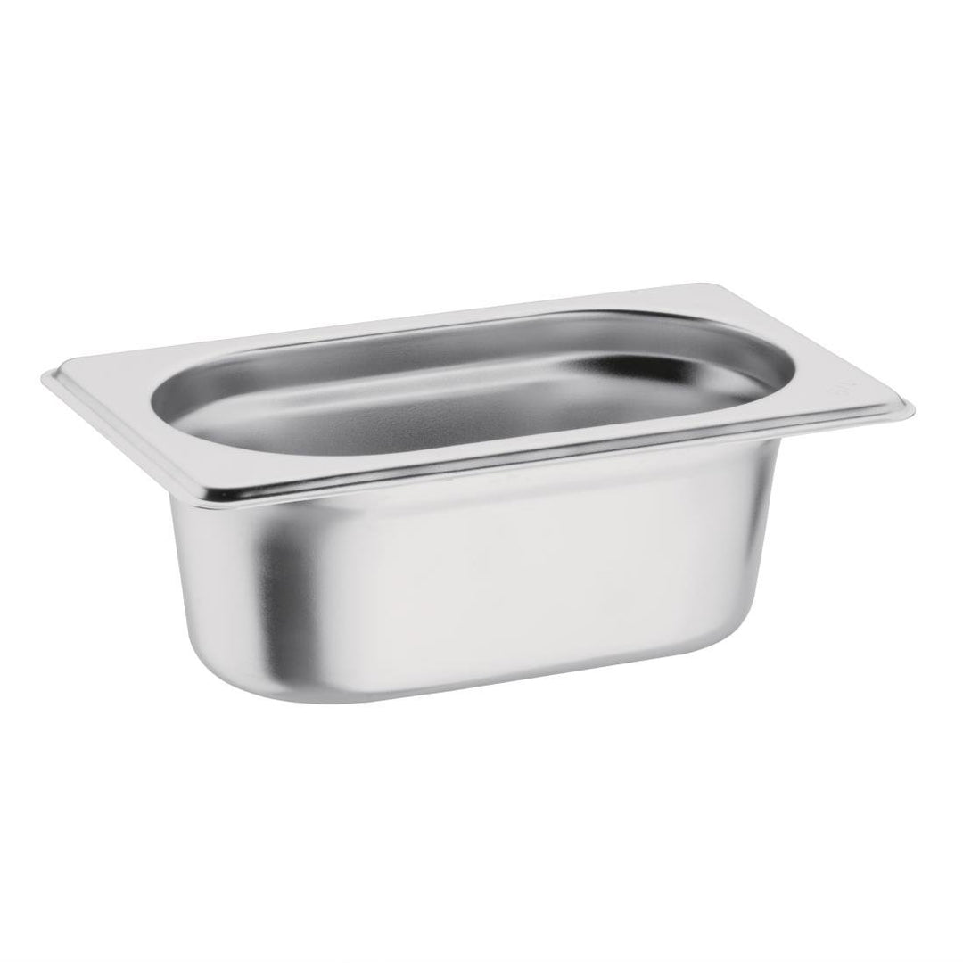 Stainless Steel Gastronorm Pan GN 1/9 Depth 65mm